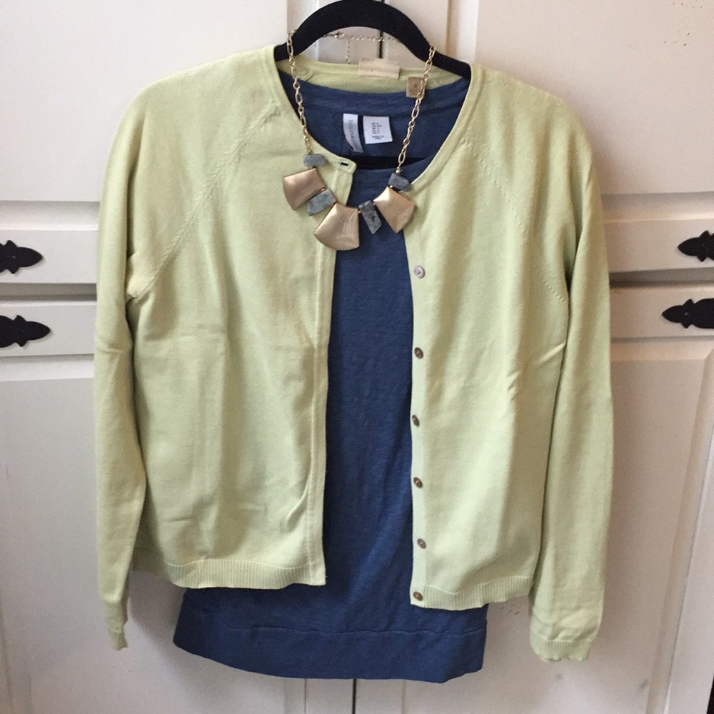 Caslon cardigan 🥝 kiwi green Size M